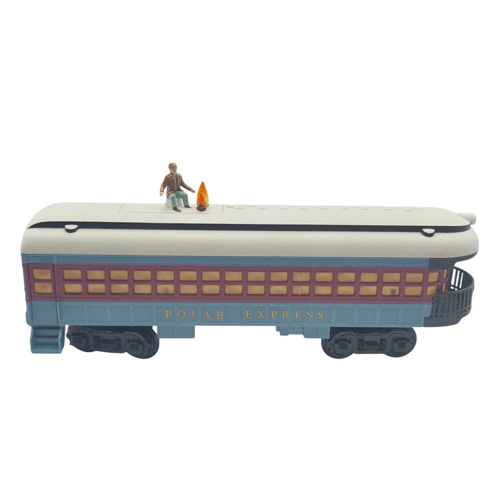 Lionel Polar Express G Gauge Disappearing Hobo Observation Car 7-11022